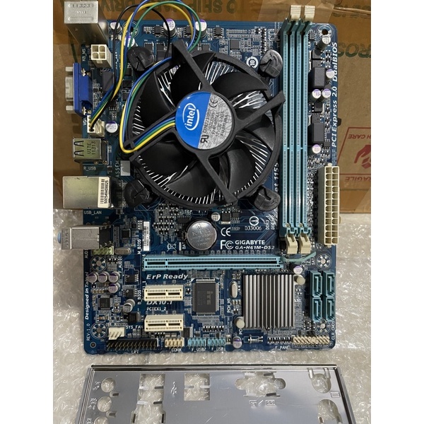 paket Mainboard H61 gigabyte / Asus core i5 3470 fan ram 8gb