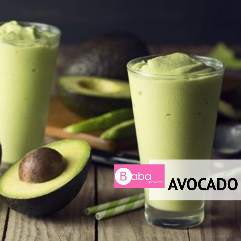 

Powder Minuman Bubuk Minuman Baba Powder Rasa Alpukat Avocado 1kg