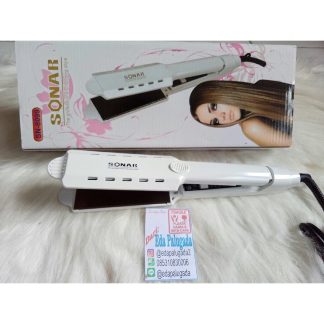 catokan lurus Sonar SN-8099 , catok pelurus , catokan 2in1 hairdryer