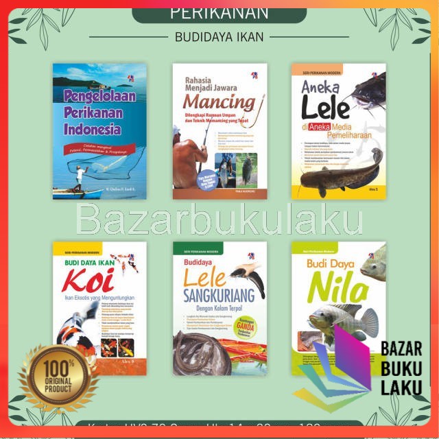 

BUKU PERIKANAN INDONESIA PEMELIHARAAN ANEKA LELE NILA DAN LELE SANGKURIANG