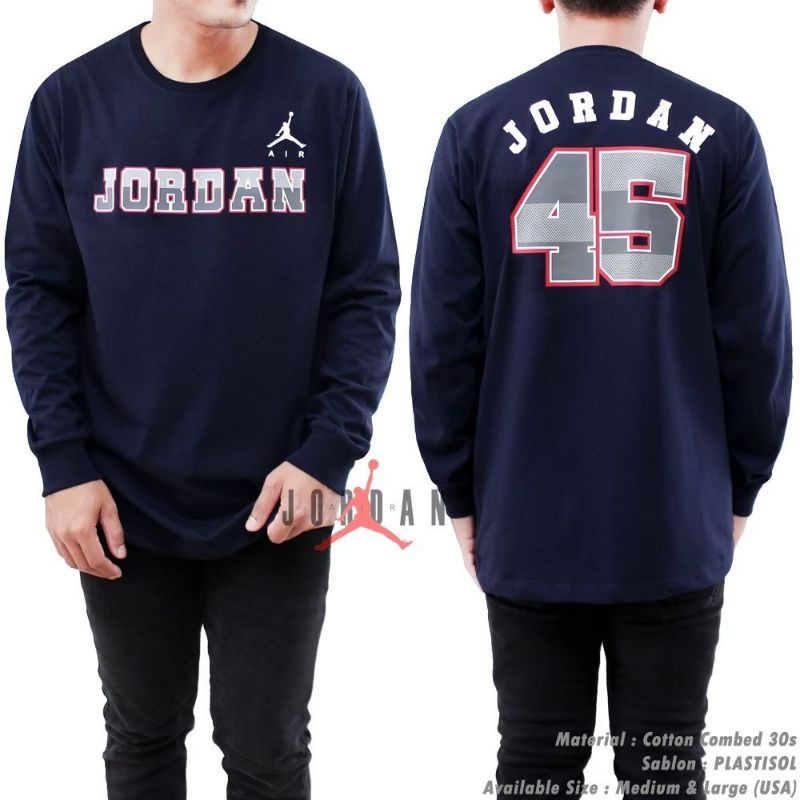 KAOS PANJANG LONG SLEEVE HIGH QUALITY CASUAL HYPE FASHION PRIA