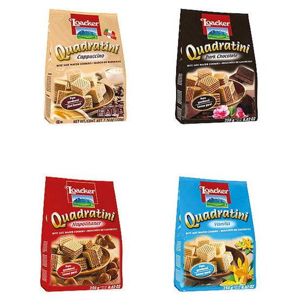 

Loacker Quadratini 125gr - All Varian