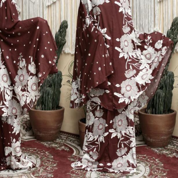 ℗ grosir tanah abang|| MUKENA BALI DEWASA JUMBO KATUN RAYON MOTIF | CIARA LESTIA POLKA ★