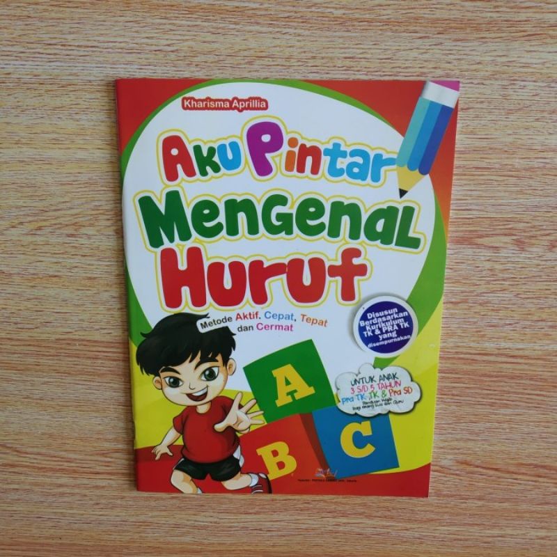 Buku Anak TK PAUD Aku Pintar Mengenal Huruf - Sandro Belajar Abjad