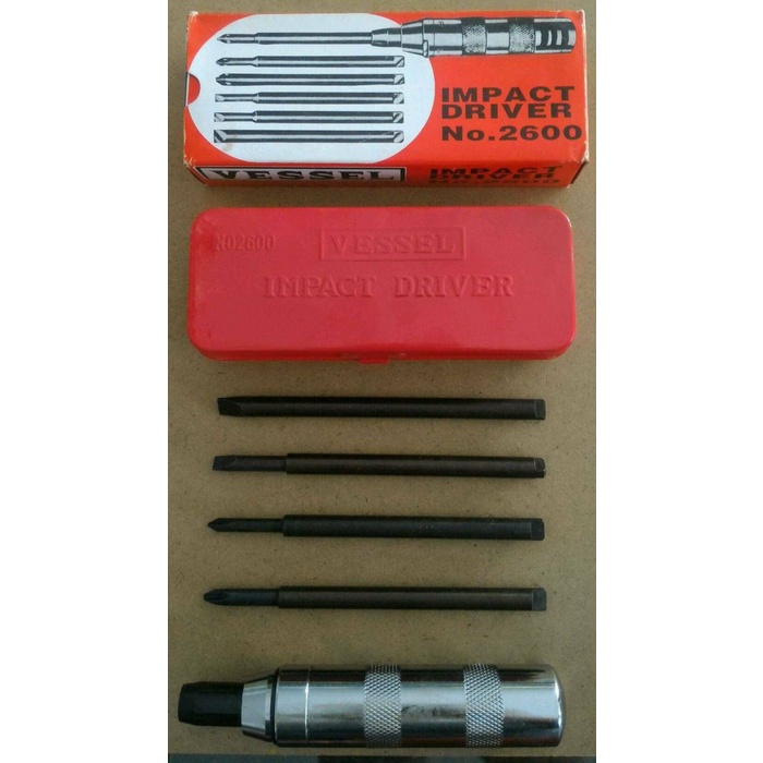 Obeng Ketok Set 5 Pcs Mata Panjang Vessel