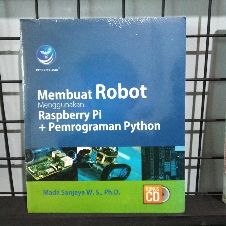 [Termurah] Buku membuat robot menggunakan rasberry pi + pemrograman python