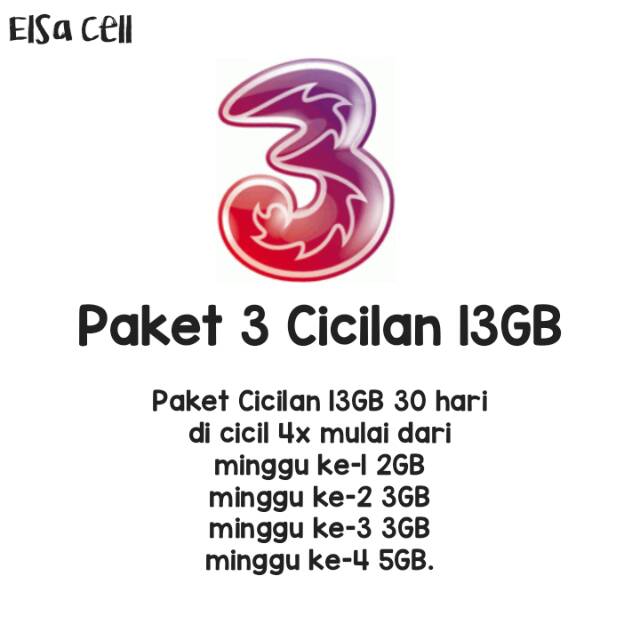 TERMURAH Paket Kuota 3/Kuota Tri/4G