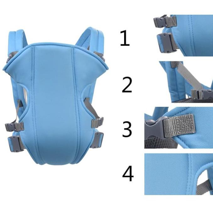 Tas gendong bayi depan BABY CARRIER Baby Deep Blue