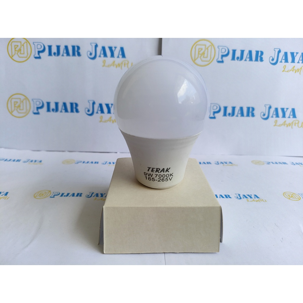 Lampu LED TERAK 9 watt Bohlam LED Rumah 9W Cahaya Putih Terang Murah Bagus