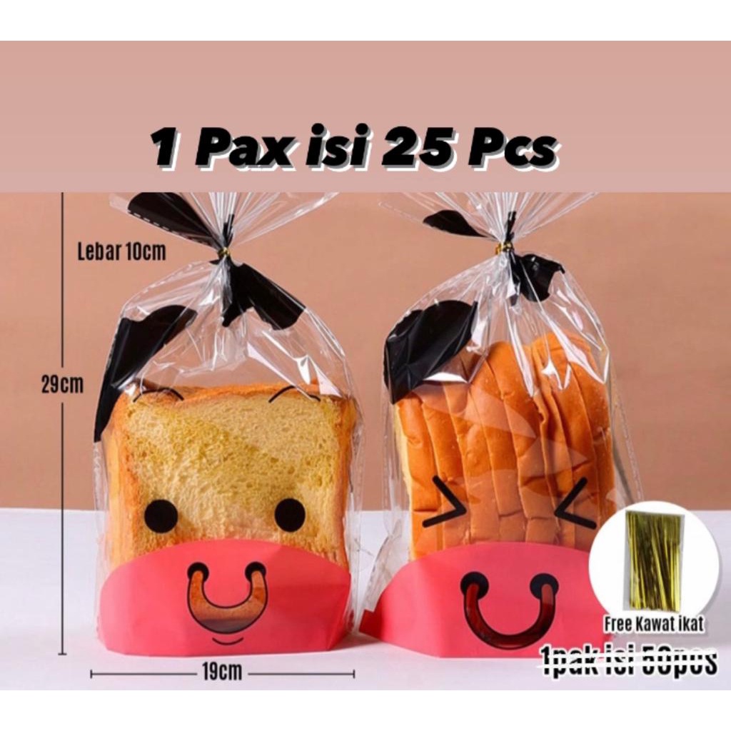 

KANTONG PLASTIK ROTI TAWAR / PLASTIK ROTI TAWAR / 25 LEMBAR PLASTIK ROTI TAWAR / KANTONG PLASTIK ROTI UNIK