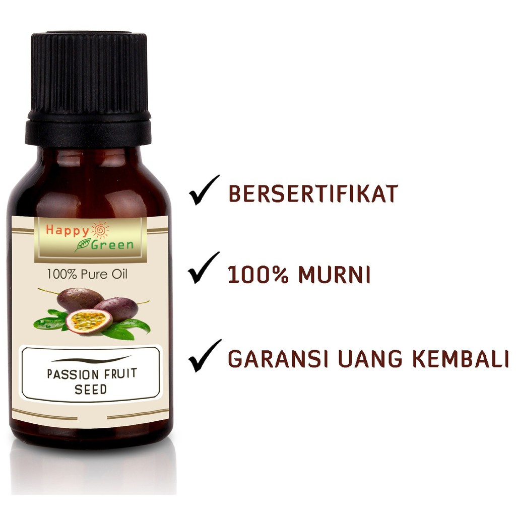 Happy Green Maracuja Oil - Minyak Passion Fruit Seed Markisa