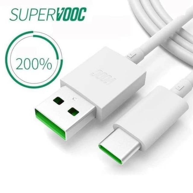 Kabel Data OPPO Type C VOOC Original R17 / RENO / Realme | Kabel Charger OPPO TypeC Tipe C Micro