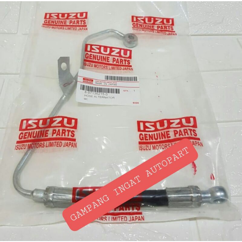 Selang Hose Alternator Selang Hose Oil Blower Alternator Dinamo Cas Isuzu Panther 2500cc 2.5 2500 cc