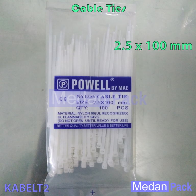 

Kabel Ties Cable Tie T 2.5 x 100 mm per 100 pcs