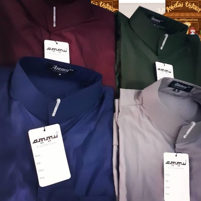 BAJU PRIA MUSLIM KOKO AMMU, BAJU KOKO HABIB/HABAIB MERK AMMU ORIGINAL