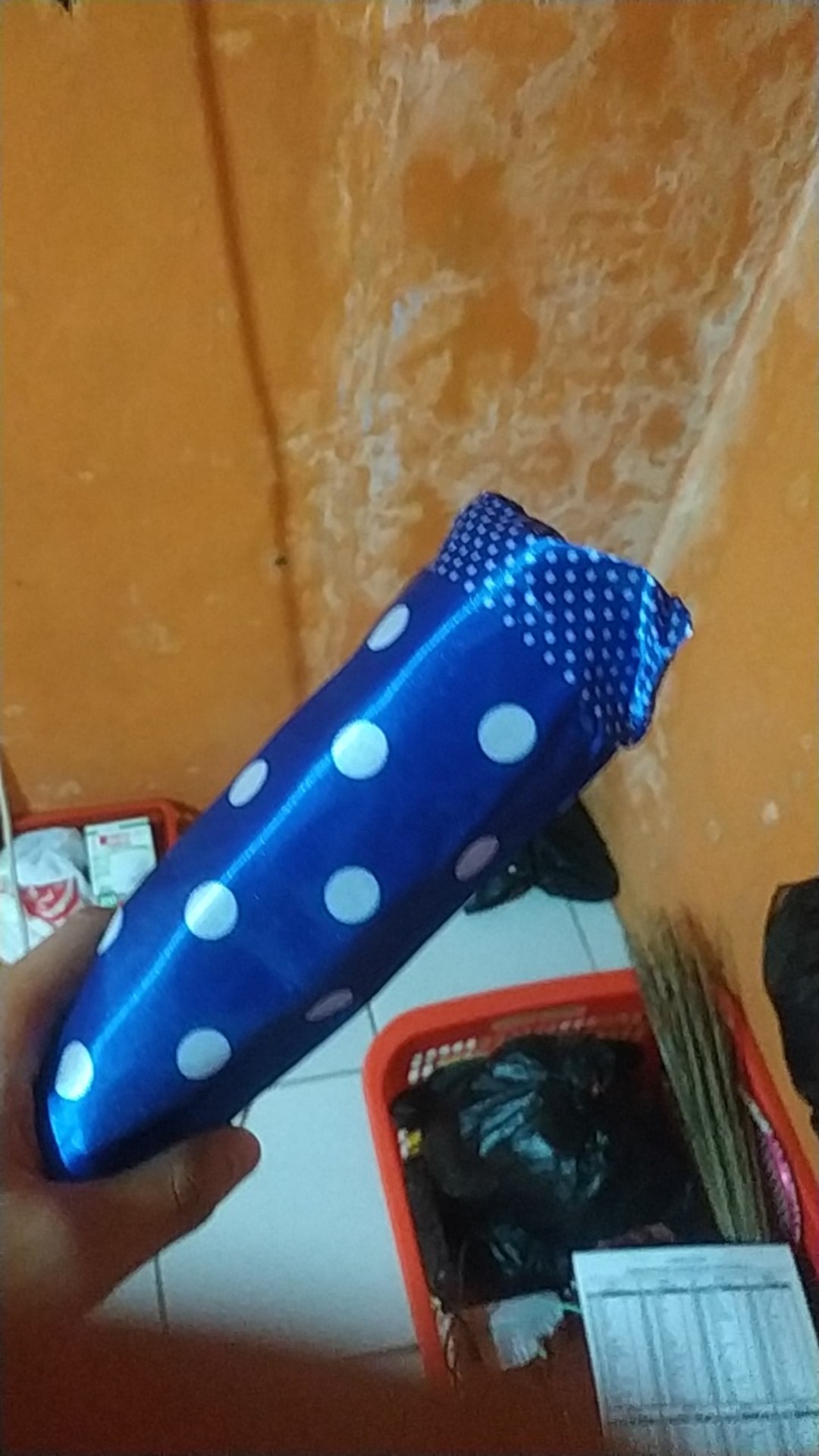 Jktumbrela - Payung Lipat 3 Polkadot Satin - 999