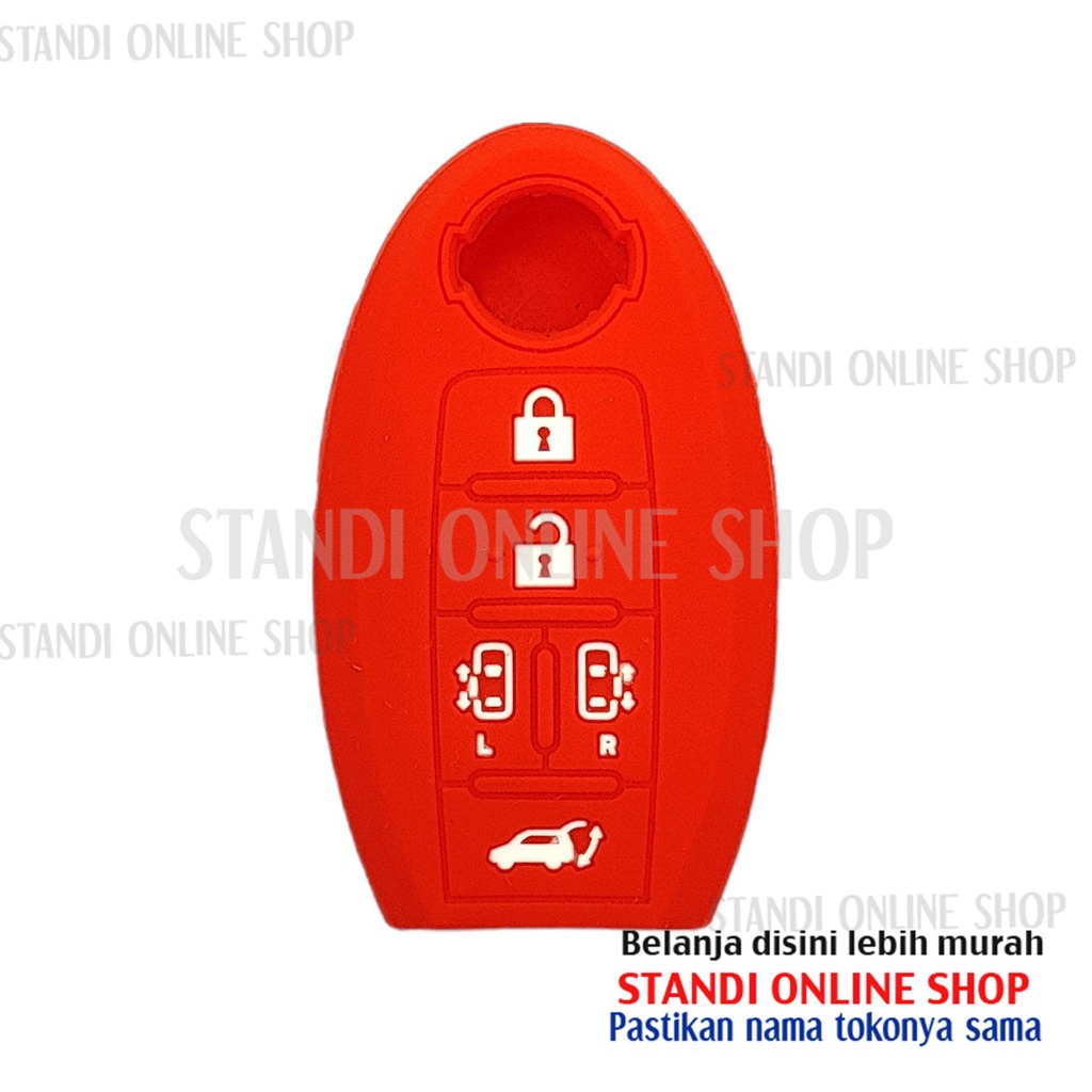 Silikon Remote Cover Sarung Kunci SmartKey Nissan New Elgrand