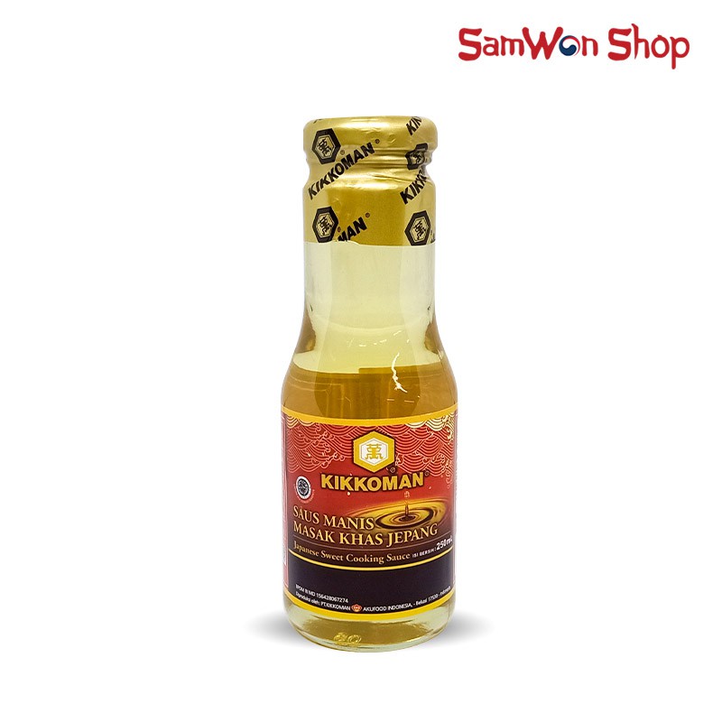 

KIKKOMAN JAPANESE SWEET COOKING 300 GRAM / MIRIN SAUCE / CUKA SUSHI