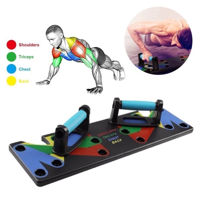 Papan Push Up Board Alat Bantu Push Up Stand Alat Olahraga