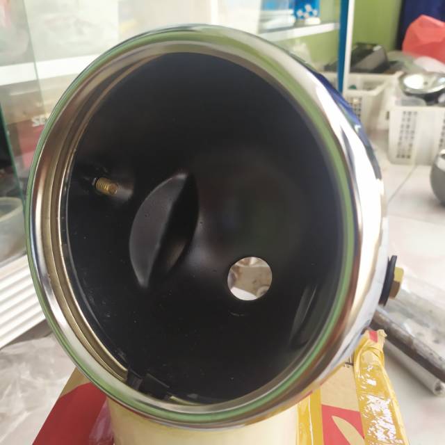 Batok lampu CB 125 full besi mirip ori pnp reflektor depo autopal 5,7 inch