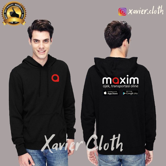 Premium Jaket Sweater Hoodie MAXIM - Custom Jaket - Custom hoodie - Best Quality