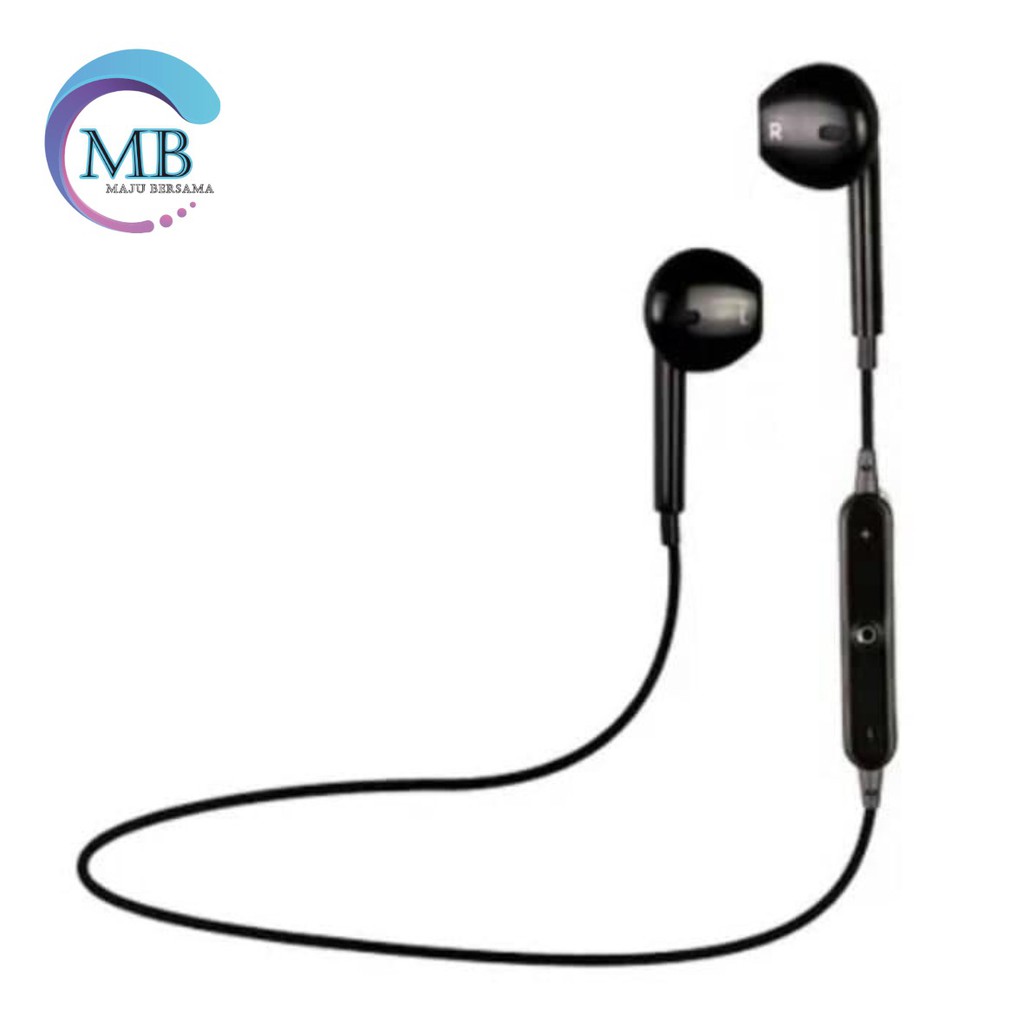 S6 Headset Headsfree Hf bluetooh tali sport super bAss wireless earphone MB1089
