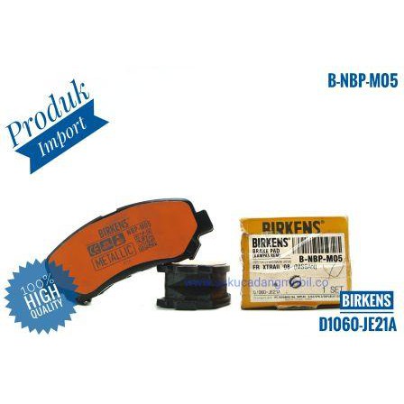 Brake Pad Front / Sepatu Rem Depan Nissan Xtrail 2007-2010 / BNBP-M05
