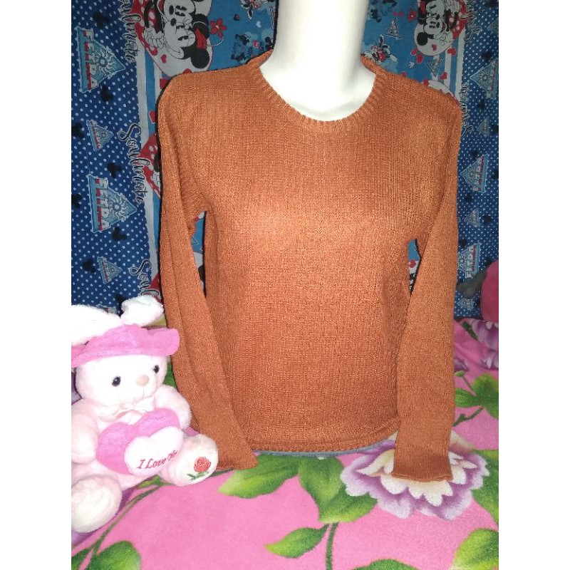 roundhand bahan rajut sweater wanita terbaru bahan rajut tebal