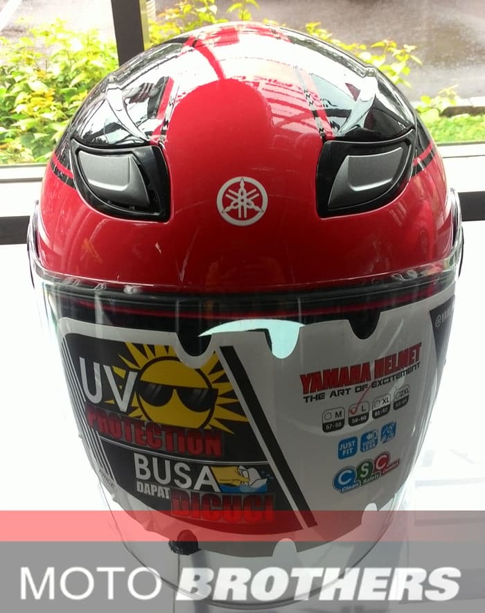 HELM YAMAHA MTX RED
