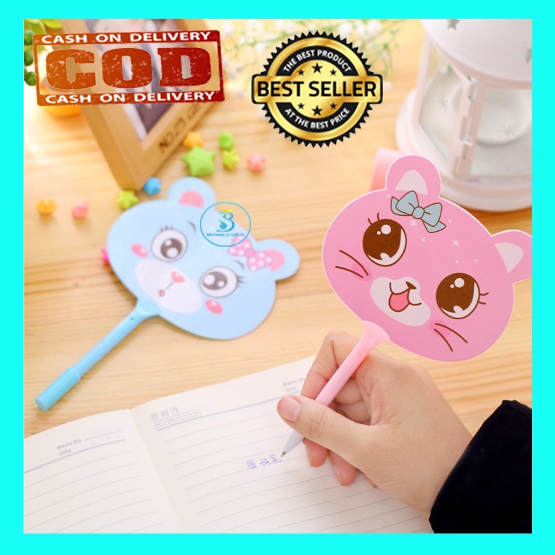 

Pulpen Bentuk Kipas Animal Lucu - Pulpen Kipas - Pena Bentuk Kipas Lucu