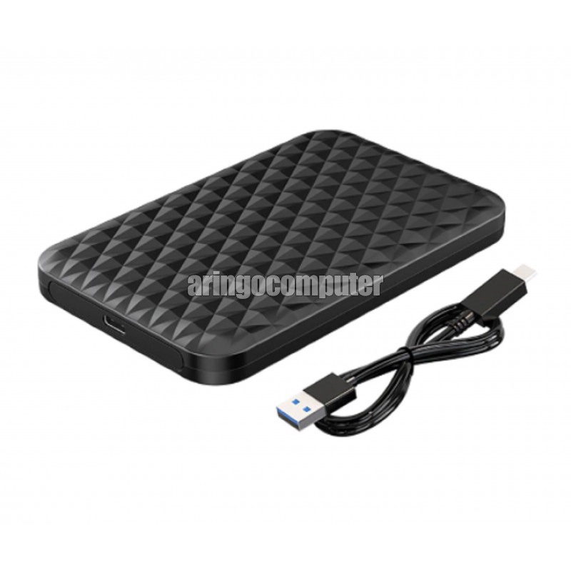 HDD Enclosure ORICO 2.5in 2520C3 BLACK USB 3.0 Type C