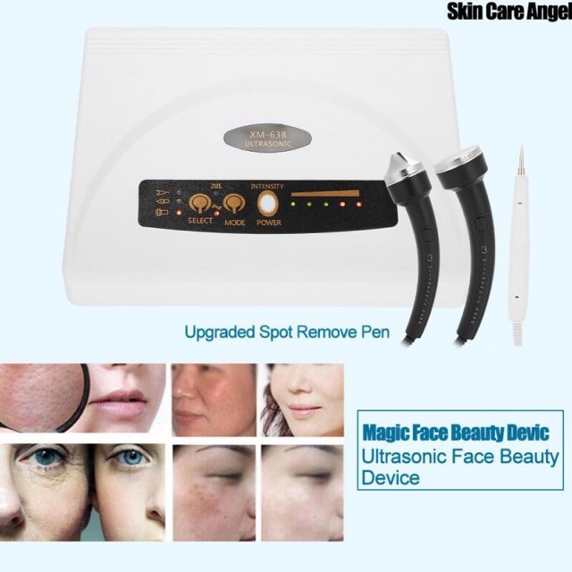 Alat Facial USG Kecantikan wajah Body 2in1 ultrasonic detox couter XM 638