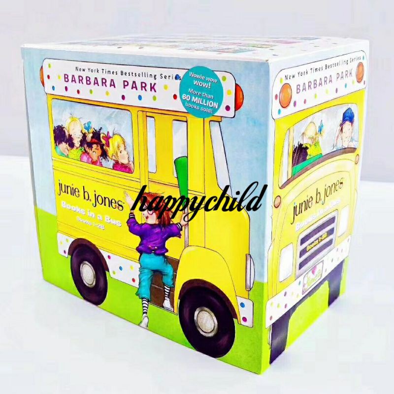 Junie B jones books in a bus 28 books/ new york times bestselling/buku anak/buku impor happychild