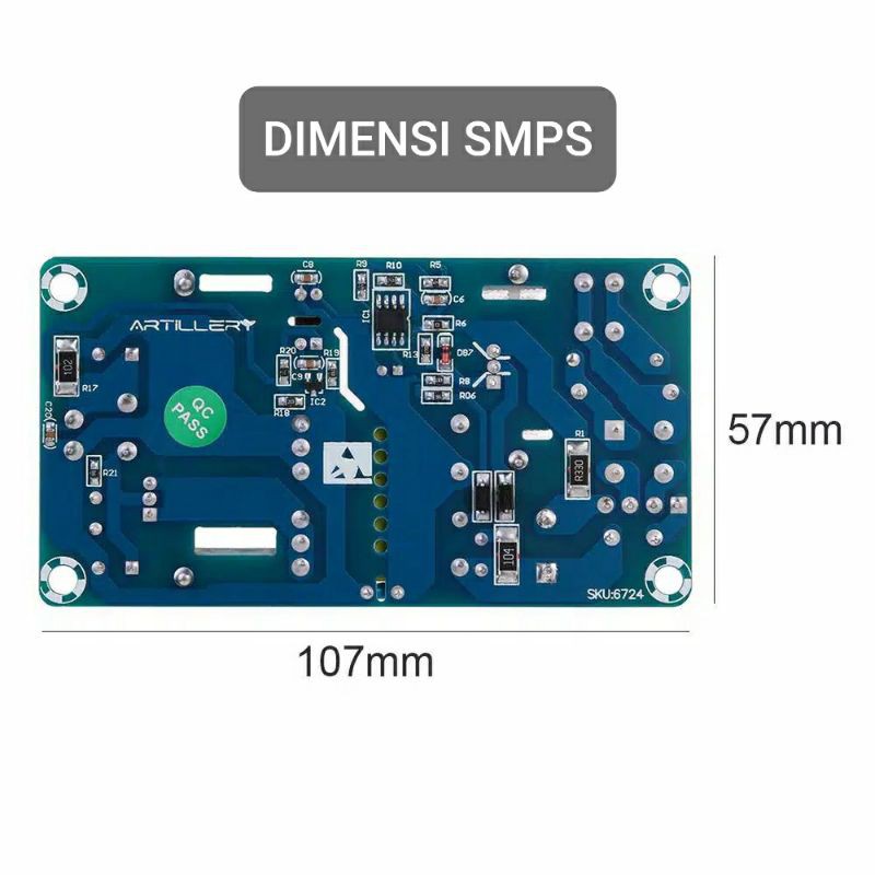 SMPS 24V 6A SETARA 10A TRAFO KOTAK UNTUK TPA3116 TPA3116D2 50W 100W 120W 150W 2.1 DIJAMIN TIDAK DROP