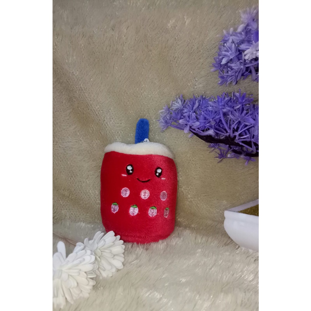 Boneka Karakter Gantungan Kaca Mobil - Hiasan Gantungan Kaca Mobil - Boneka Boba Gantungan Kunci - B