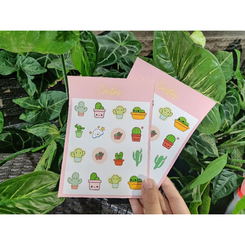 

Cactus Sticker Sheet