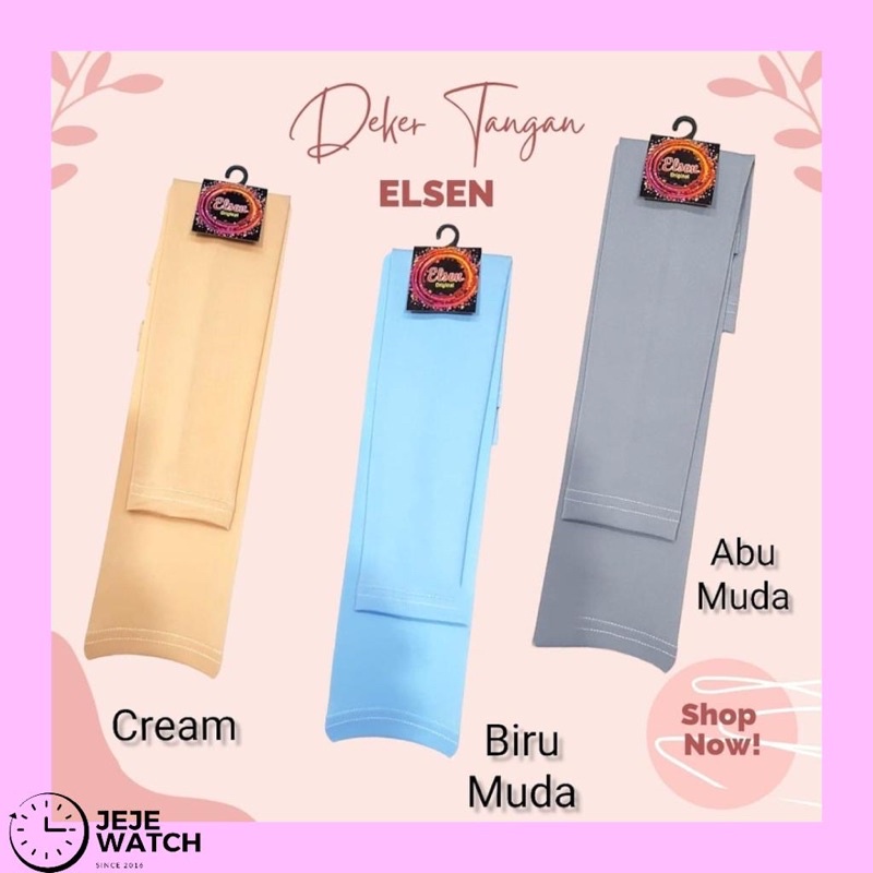 [COD]Ready Deker Elsen Tangan pria wanita manset tangan hijab trendy elastis/Handsock