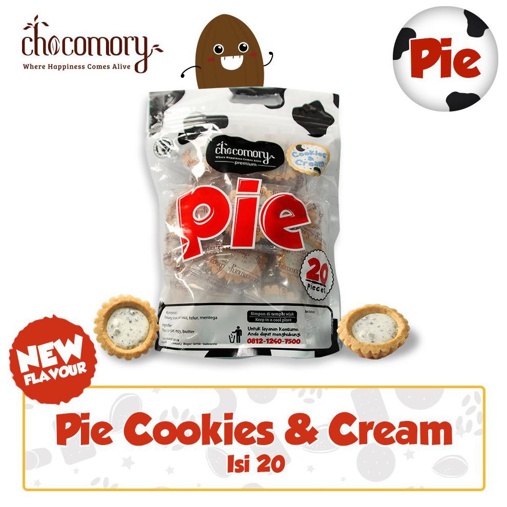 

BISA COD Chocomory Cookies & Cream Pie Isi 20 - 540 Gr x 1 Pc TERUJI [Kode 1|Kode 2|Kode 3|Kode