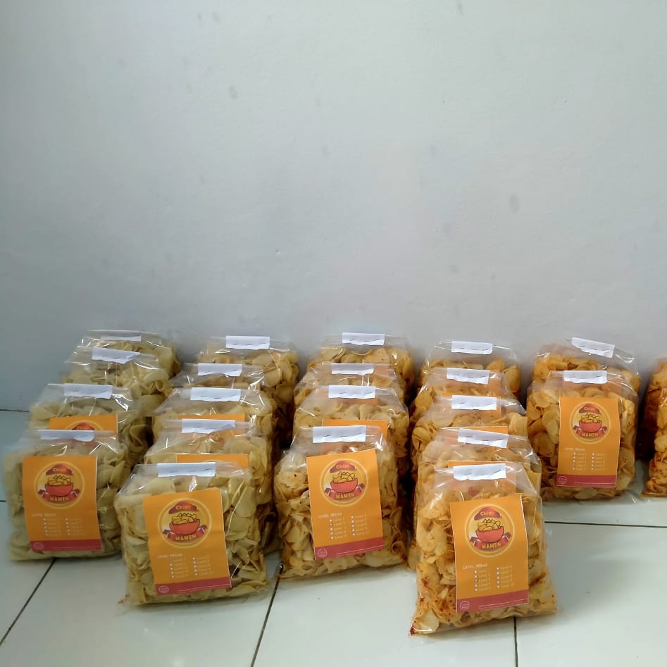 

Keripik Renyah Moring Citruk - CHIPS MAMEN 250 Gram