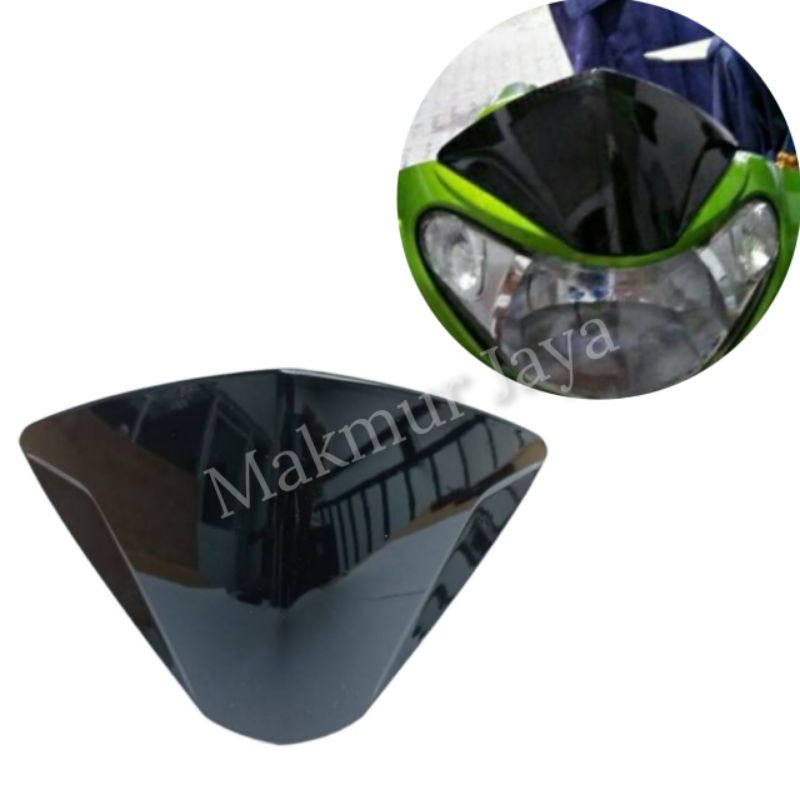 Visor Motor Jupiter MX Lama For Mio Jupiter z Supra X Supra Fit Full Black