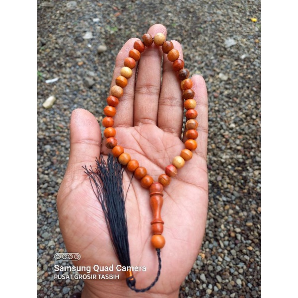 tasbih secang asli 8mm tasbih kayu secang 33 butir tasbih secang brahma tasbih secang herbal tasbih 