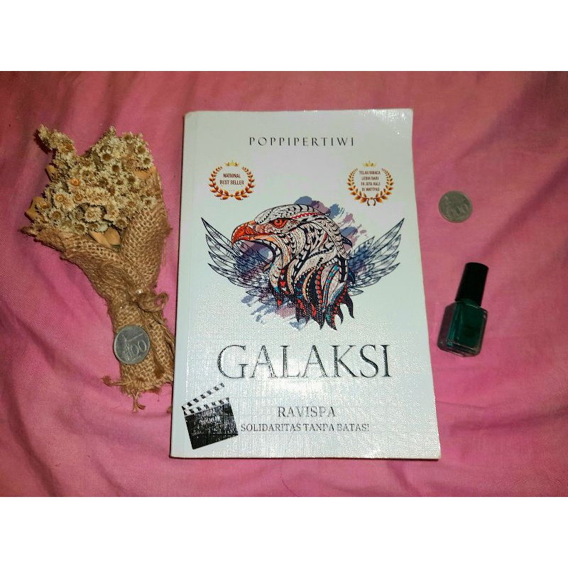 Novel GALAKSI (Poppi Pertiwi) Original. Preloved