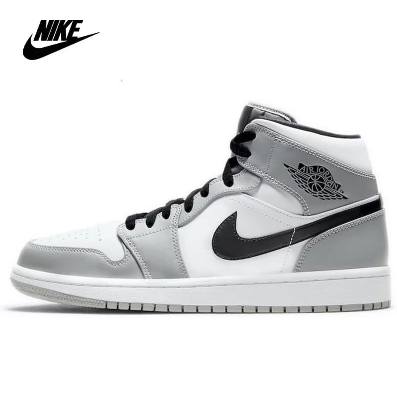 Air Jordan 1 Retro High Black Toe Original Nike Shoes-Abu