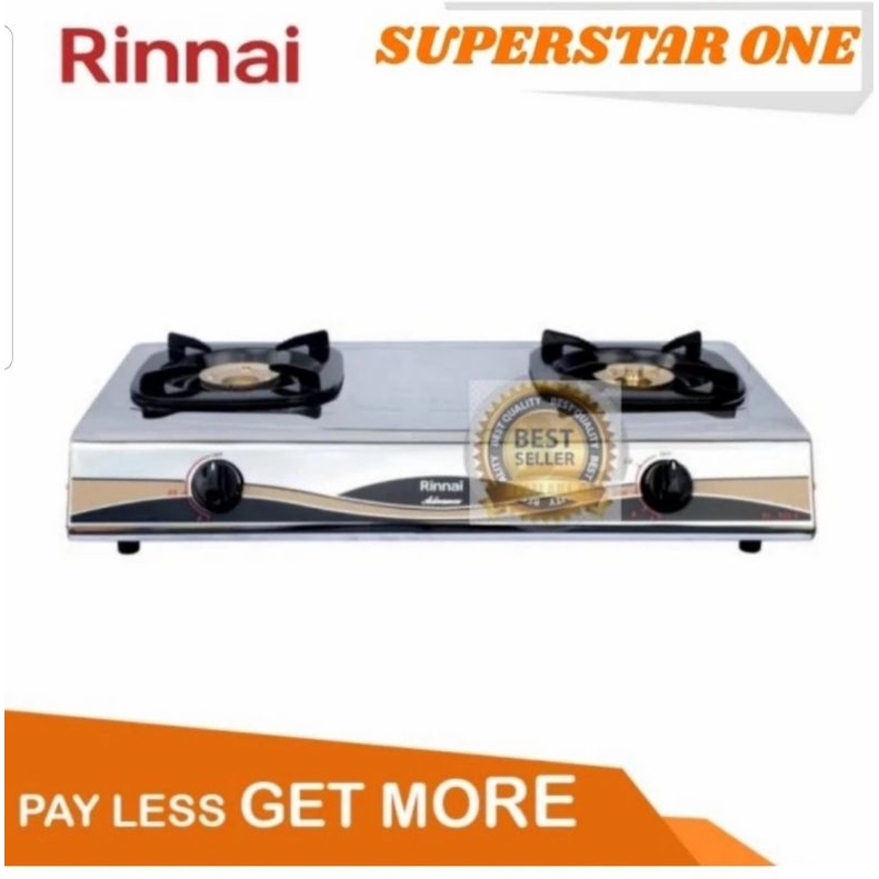 Rinnai RI522A Kompor Gas Rinnai 2Tungku Rinnai RI522A/RI-522A