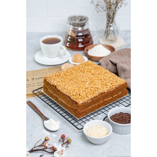 

Cake Lawas Mocca Nougat Double Size