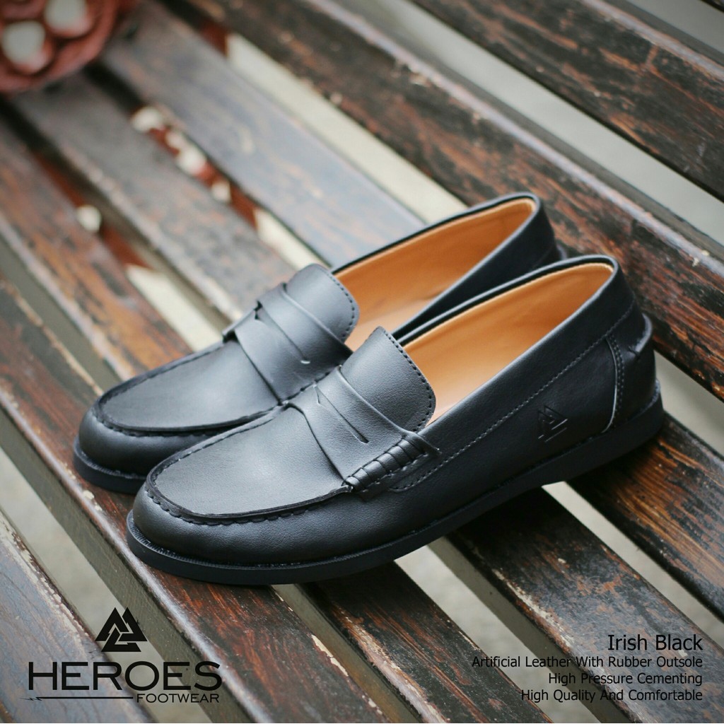 Sepatu Pria Formal Kasual Loafers Slop Slipnon Korea Dipakai Chan Woo Di Drama My Id Gangnam Beauty