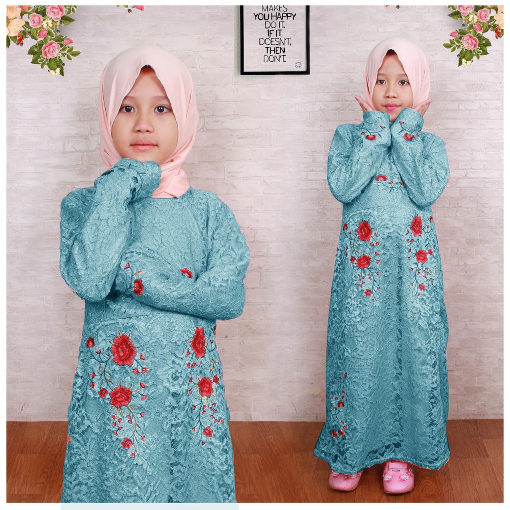 HOPYLOVY SALE - GAMIS ANAK BRUKAT NAOMI KIDS