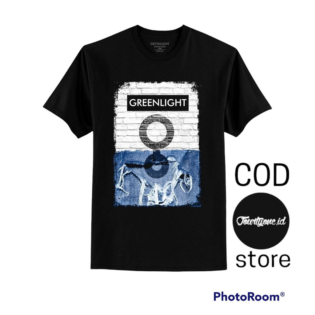 Kaos greenlight ORIGINAL/ Kaos greenlight  pria original lengan pendek/kaos pria/kaos greenlight/ ka