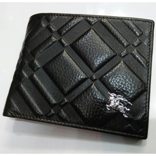 Dompet lambskin cowok import lipat kulit asli