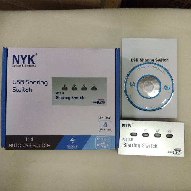 NYK Auto Switch Printer 4Port 1-4